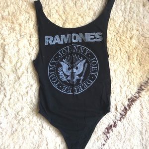 Vintage Ramones bodysuit